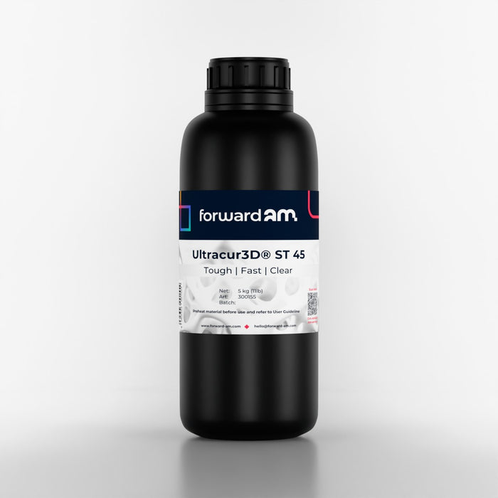 Forward AM Ultracur3D ST 45 B 1kg — Resina Tough Nera per DLP/MSLA