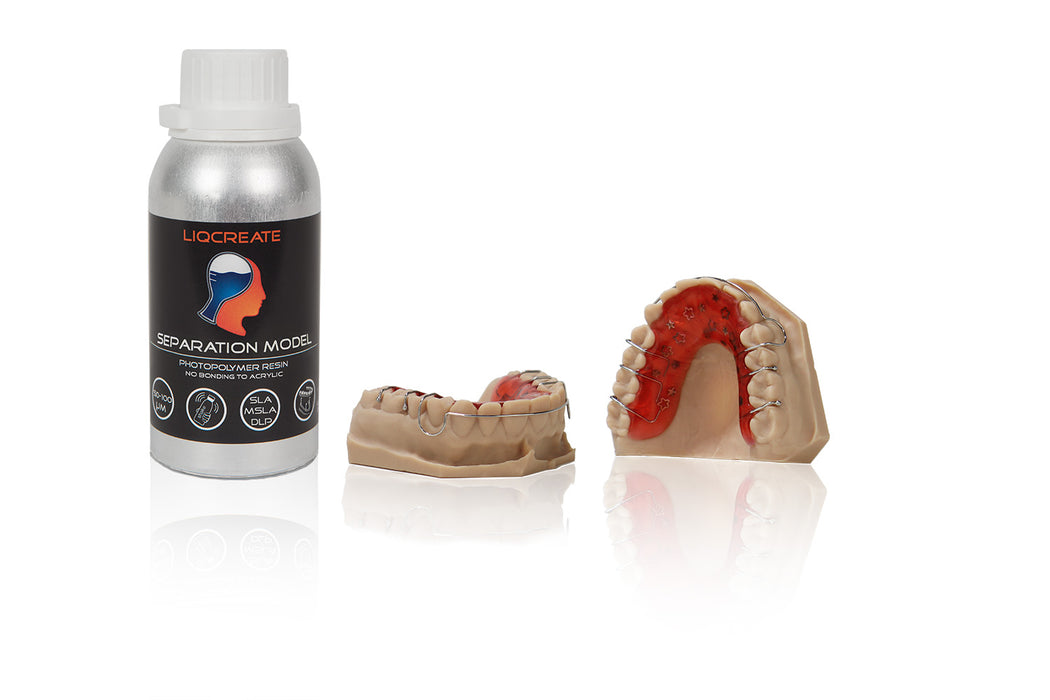 Liqcreate Separation Model 1kg — Resina Dentale con Agente Separante Integrato