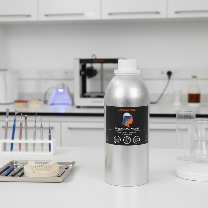 Liqcreate Premium Model 1kg — Resina DLP/MSLA per Modelli Dentali