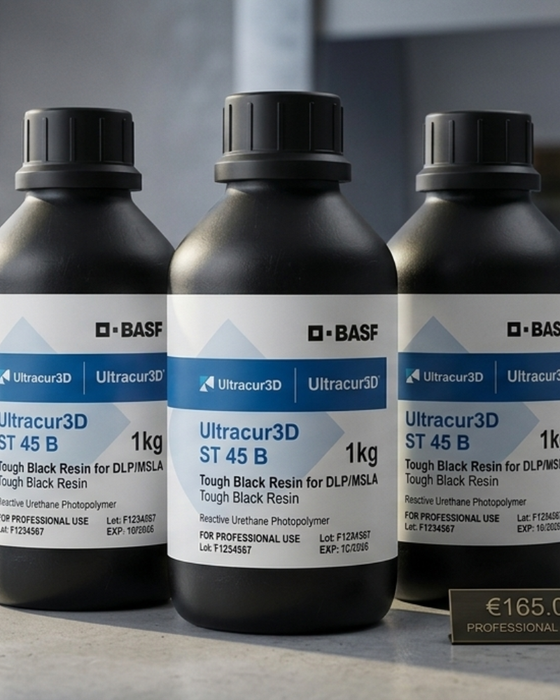 Forward AM Ultracur3D ST 45 B 1kg — Resina Tough Nera per DLP/MSLA