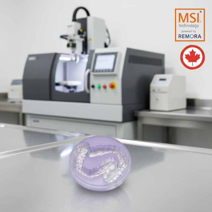 Pro3dure THERMEO® | MSI — Dischetto Fresabile Biomimetico Anti-Biofilm per Splint Occlusali - diametro 20