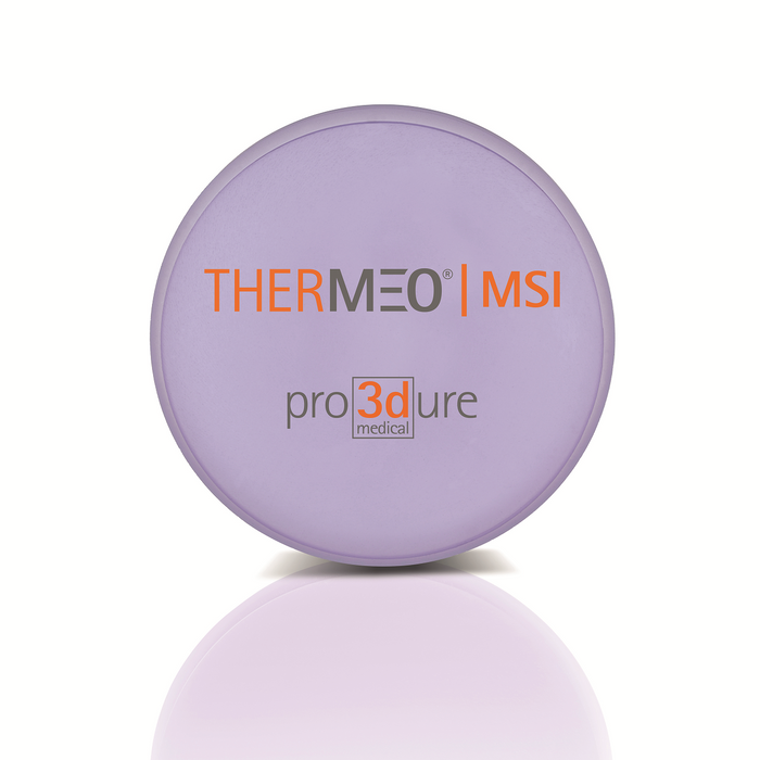 Pro3dure THERMEO® | MSI — Dischetto Fresabile Biomimetico Anti-Biofilm per Splint Occlusali - diametro 20